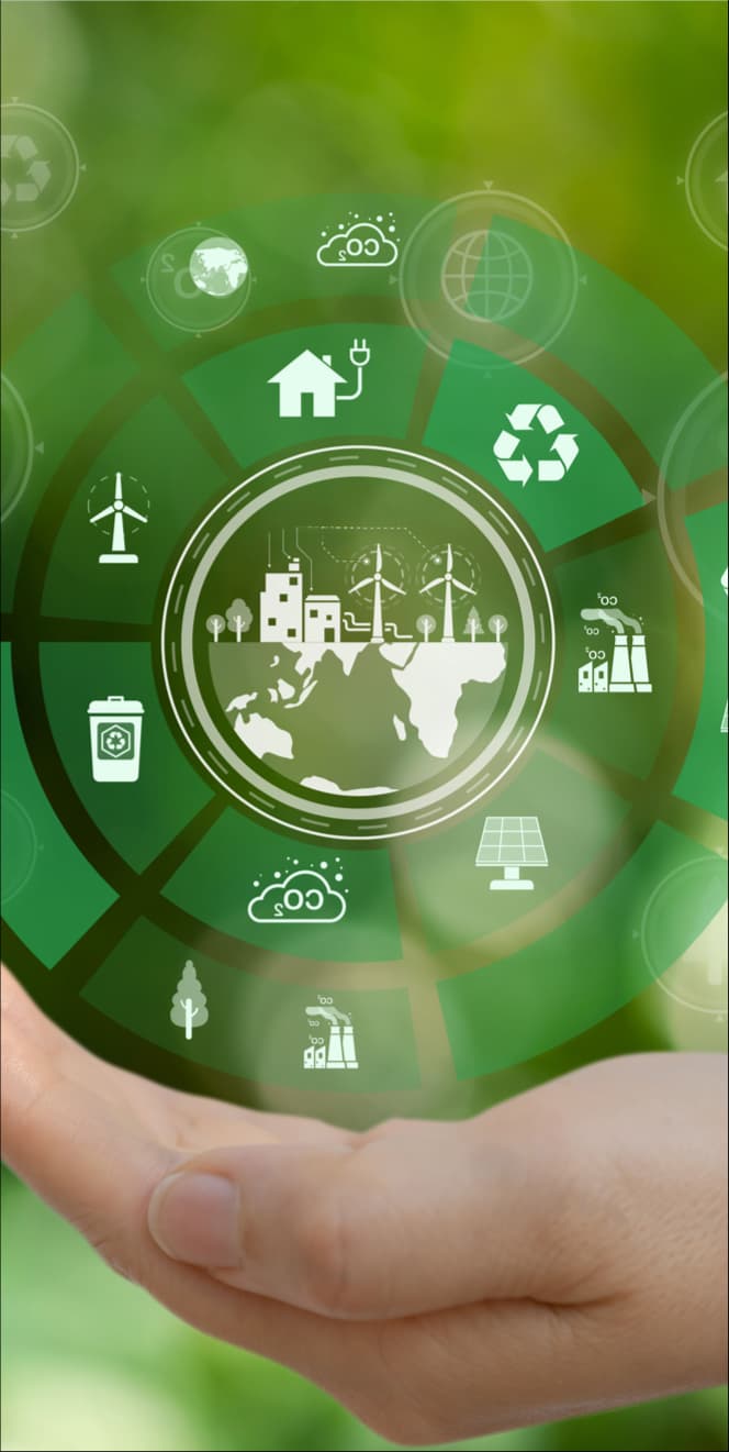 Reduccion de emisiones de carbono en una empresa gracias a la asesoria ESG de OrbenTech